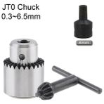 Liyao 4mm Çubuk Seti Matkap Chuck 0.3-6.5mm Jt0 Mini Matkap Chuck Konik Monteli Mikro Motor Matkap Chuck Chuck Anahtar Torna Tezgahı Aksesuarları (Yurt Dışından) - Renkli