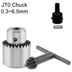 Liyao 6mm Çubuk Seti Matkap Chuck 0.3-6.5mm Jt0 Mini Matkap Chuck Konik Monteli Mikro Motor Matkap Chuck Chuck Anahtar Torna Tezgahı Aksesuarları (Yurt Dışından) - Renkli