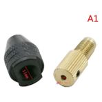 Liyao A1 Elektrik Motor Mili Mini Matkap Chuck Fikstürü 0.5-3.2 mm Matkap Ucu Mikro Matkap Chuck Hex Matkap Chuck Adaptörü 2.3MM/3.17MM/5MM (Yurt Dışından)