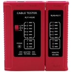 Liyao Kırmızı RJ45 RJ11 Profesyonel Ağ Kablosu Test Cihazı Lan Kablo Test Cihazı Telefon Hattı Denetleyicisi Ağ Onarım Aracı LED Göstergesi ile (Yurt Dışından) - Renkli