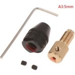 Liyao Stil 3 Elektrik Motor Mili Mini Matkap Chuck Fikstürü 0.5-3.2 mm Matkap Ucu Mikro Matkap Chuck Altıgen Matkap Chuck Adaptörü 2.3MM/3.17MM/ 5mm (Yurt Dışından)
