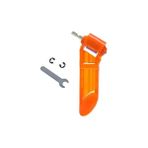 Liyao Turuncu 2-12.5mm Korindon Taşlama Bit Aracı Taşınabilir Titanyum Matkap Ucu Büküm Kalemtıraş Matkap Ucu Bileme Makinesi Aracı Parçaları (Yurt Dışından)