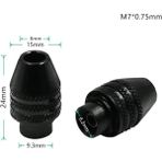 Liyao Uzun Kuyruk M7X0.75MM Çok Hızlı Değişim Anahtarsız Mandren Evrensel Chuck Dremel 4486 Döner Araçlar Için Yedek 3000 4000 7700 8200 Promosyon (Yurt Dışından) - Renkli