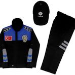 LİYAVERA UNİSEX ÇOCUK TÜRK SİVİL TOPLUM POLİS KOSTÜMÜ SİVİL TOPLUM POLİS KIYAFETİ ÜNİFORMASI LACİVERT 3 YAŞ