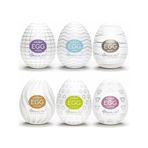 Liyuza Misss Magical Kiss Egg Erkeklere Özel Esnek Yumurta 6'lı Çok Renkli Tek Ebat