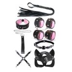 Liyuza Misss Maskeli Fantezi Set (7 Parçalı) Standart Tek Ebat