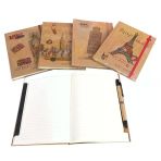 Liz Kraft Kapak Lastikli Kalemli Not Defteri 14X20Cm İvory 96 Yaprak Çizgili Kfk129Ç