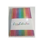 Liz Rainbow Suni Deri 17x24 168 YP Çizgili Defter