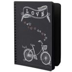 Liz Siyah 14x20 40 Yaprak 120 gr Spiralli Defter