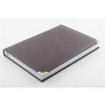 Liz Suni Deri 120 Yaprak Kareli Not Defteri 14X20Cm 186K