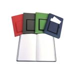 Liz Suni Deri Yeni Soft Yandan Cepli Not Defteri 13X21Cm 112 Yaprak