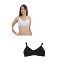 Liza Dikişsiz Jarse Toparlayıcı Kadın Sütyen 3'lü Paket, 85 Beden, Karışık Renk