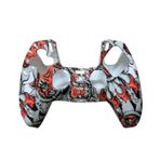 LIZIXUAN Cilt Ps4 denetleyici kaplan desen silikon jel denetleyici kapağı cilt koruyucu oyun kolu koruyucu kapak kaymaz ve aşınmaya dayanıklı