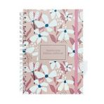 Lizy 17x24cm 2022 Eylül - 2023 Aralık Akademik Ajanda Pembe Çiçek