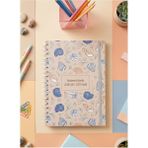 Lizy 2026-2027 Spiralli Akademik Planlayıcı Ajanda 17X24 cm Tasarım-11 - Krem