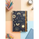 Lizy 2026-2027 Spiralli Akademik Planlayıcı Ajanda 17X24 cm Tasarım-9 - Turuncu