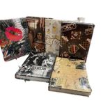 Lizy Collection 14x20 Baskılı Suni Deri Kapak Çizgili 160 Yaprak Defter