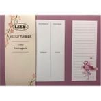 Lizy Flamingo 52 Yaprak Haftalık Planlayıcı - Renkli