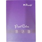 Lizy Pastel Colors Sert Kapak Not Defteri 17X24CM 100 Yaprak Kareli - Mor