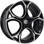 LJA AKD-A034-03 8.0X18" 5X112 ET45 57.1 Black Machined 18 Inç Jant Takımı (4 Adet)