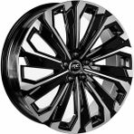 LJA AKD-A1147-03 8.5X19" 5X108 ET35 67.1 Black 19 Inç Jant Takımı (4 Adet)