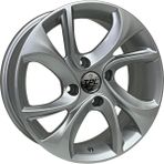LJA AKD-A5095-01 6.0X15" 4X108 ET23 65.1 Silver 15 Inç Jant Takımı (4 Adet)