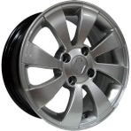 LJA AKD-A648-01 6.0X14" 4X100 ET35 60.1 Silver 14 Inç Jant Takımı (4 Adet)
