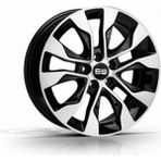 LJA AKD-G298-02 6.5X16" 5X98 ET35 58.1 Black Lip Polished 16 Inç Jant Takımı (4 Adet)