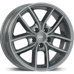 LJA AKD-Y16255-01 6.5X16" 5X108 ET38 67.1 Matt Titan 16 Inç Jant Takımı (4 Adet)