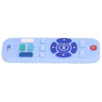 LJCM Kontrol Diş Çıkarma Oyuncak, TV Kontrol Diş Çıkarma Oyuncak Karikatür Doku Ev Için Güvenli Numara Öğrenme Silikon (BLUE)