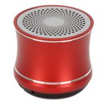 LJCM Mini Hoparlör, Banyolarda Yürüyüş Için Bisiklet Için IP67 Su Geçirmez Mini Hoparlör Alüminyum Alaşımlı (kırmızı)