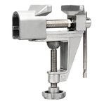 LJFMDLN Mini Masa Tezgahı Vise Work Clamp Döner Hobi Ahşap Oyma DIY Takı Tezgahı El Sanatları Kalıp sabit onarım aracı
