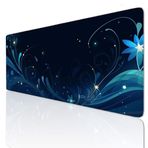 Ljpsse Dekor Büyük Fare Altlığı Oyun Mouse Pad Büyük 61 x 30 cm Klavye Mat Kaymaz Kauçuk Tabanlı, Mousepad Yıkanabilir Genişletilmiş Büyük Fare Paspasları, Ev Ofis Çalışmaları için Fare Altlığı 3-242