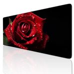 Ljpsse Fotoğraf Büyük Fare Altlığı Oyun Mouse Pad Büyük 61 x 30 cm Klavye Mat Kaymaz Kauçuk Tabanlı, Mousepad Yıkanabilir Genişletilmiş Büyük Fare Paspasları, Ev Ofis Çalışmaları için Fare Altlığı 3-658