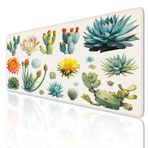 Ljpsse Modern Büyük Mouse Mat Oyun Mouse Pad Büyük 24x12 inç Klavye Mat Kaymaz Kauçuk Tabanlı, Mousepad Yıkanabilir Genişletilmiş Büyük Fare Paspasları, Ev Ofis Çalışmaları için Fare Altlığı 3-564