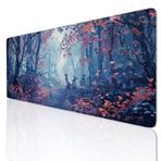 Ljpsse Paskalya Büyük Fare Altlığı Oyun Mouse Pad Büyük 24x12 inç Klavye Mat Kaymaz Kauçuk Tabanlı, Mousepad Yıkanabilir Genişletilmiş Büyük Fare Paspasları, Ev Ofis Çalışmaları için Fare Altlığı 3-260