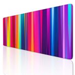 Ljpsse Şık Büyük Fare Altlığı Oyun Mouse Pad Büyük 61 x 30 cm Klavye Mat Kaymaz Kauçuk Tabanlı, Mousepad Yıkanabilir Genişletilmiş Büyük Fare Paspasları, Ev Ofis Çalışmaları için Fare Altlığı 3-148