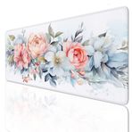 Ljpsse Tasarım Büyük Fare Altlığı Oyun Mouse Pad Büyük 61 x 30 cm Klavye Mat Kaymaz Kauçuk Tabanlı, Mousepad Yıkanabilir Genişletilmiş Büyük Fare Paspasları, Ev Ofis Çalışmaları için Fare Altlığı 3-250