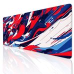 Ljpsse Yenilikçi Büyük Fare Altlığı Oyun Mouse Pad Büyük 24x12 inç Klavye Mat Kaymaz Kauçuk Tabanlı, Mousepad Yıkanabilir Genişletilmiş Büyük Fare Paspasları, Ev Ofis Çalışmaları için Fare Altlığı 3-610