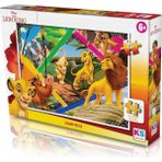 Lk 113 Aslan Kral 200 Parça Puzzle - KS Puzzle Eğitici ve Eğlenceli Oyun, Unisex 0-10 Yaş