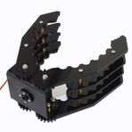 LK COKOINO Arduino/Ahududu Pi/Microbit DIY için Metal Servo ile Robot Pençe, STEM Eğitimi için Bina Robotik Kol Kelepçesi, Gençler ve Adalts için Mekanik Kol Robot Grapper