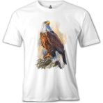 Llord T-Shirt T-Shirt Kartal - Landing Beyaz Erkek T-Shirt - 2XL