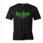 Llord T-Shirt T-Shirt Minecraft - Creepers Siyah Erkek T-Shirt