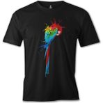 Llord T-Shirt T-Shirt Parrot Siyah Erkek T-Shirt - M