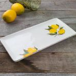Lmn-0008 Dıkortgen Tabak 36 Cm Lımon