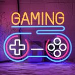 LMSIGNLY Oyun Neon Tabela Duvar Dekorasyonu için Oyun Neon Işık Oyuncu LED Neon Levha Harf LED Levha Ev Boysroom Game Zone Shop Oyun Kulübü için