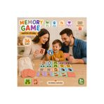 lnly Montessori Hayvan Hafıza Oyunu | 36 Kart (18 Çift Hayvan Kartı) Memory Game | Eğitici Zeka ve Dikkat Geliştirici Eşleştirme Kartları