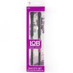 LOB 435 Velvet Series Duo Eye Brush Set 2'li Göz Fırça Seti