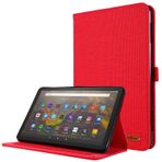 Lobwerk Amazon Fire HD 10 / HD 10 Plus 11. Nesil 2021 10.1 inç Slim Case K?l?f Stand Fonksiyonlu ve Otomatik Uyku / Uyand?rma Fonksiyonlu