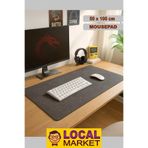 LOCAL MARKET Mousepad Gri kalın Keçe ( 50x100 cm / 4 mm )